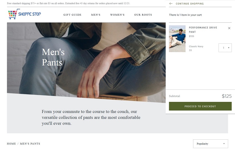 Shoppe Stop screenshot 1